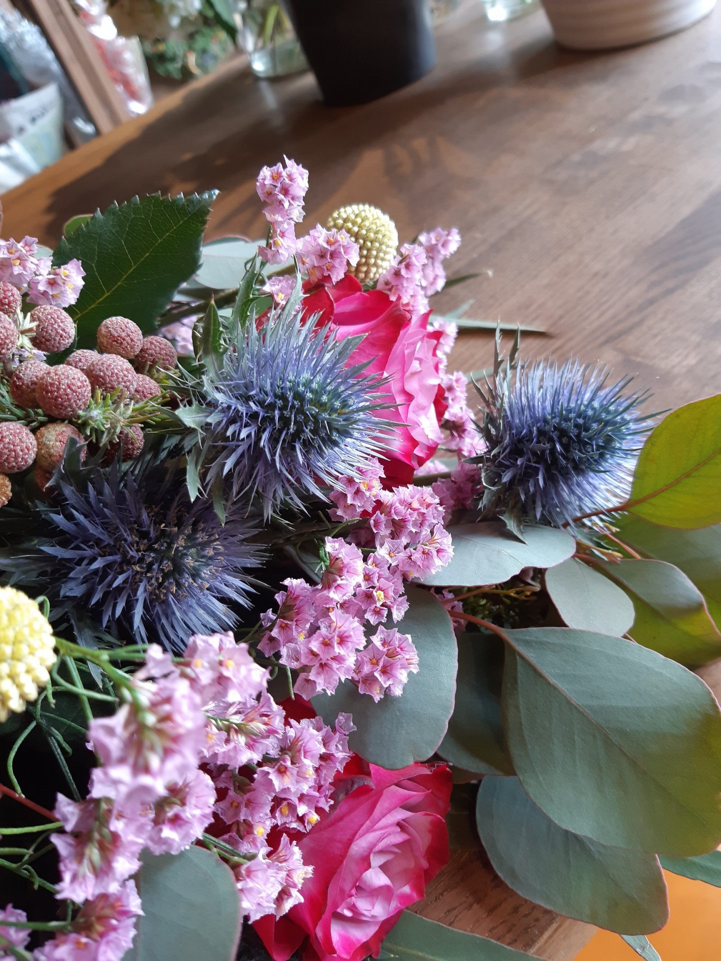 誕生日の花束